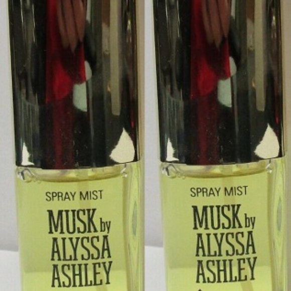2 Bottles Musk 1.67oz by Alyssa Ashley Spray Mist - Picture 2 of 2
